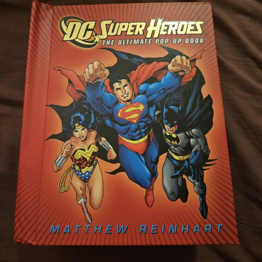 DC pop up comic book